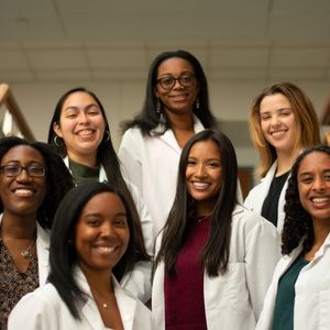 Pritzker Students at the Black and Latina Women in Medicine Forum